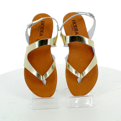 Scarpe Hodea donna 2002PLP25 LAM PLATINO