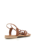 Hodea women's shoes 711PLP25 COGNAC