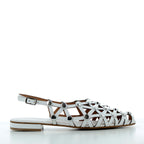 Hodea women's shoes PATTY01MIP25PEL WHITE