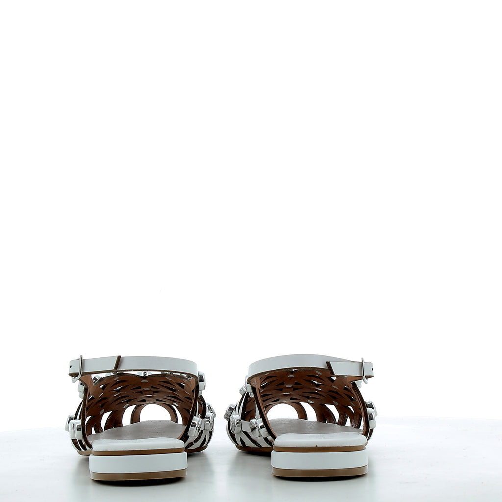 Hodea women's shoes PATTY01MIP25PEL WHITE
