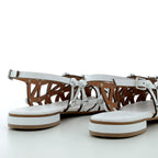 Hodea women's shoes PATTY01MIP25PEL WHITE