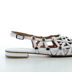 Hodea women's shoes PATTY01MIP25PEL WHITE
