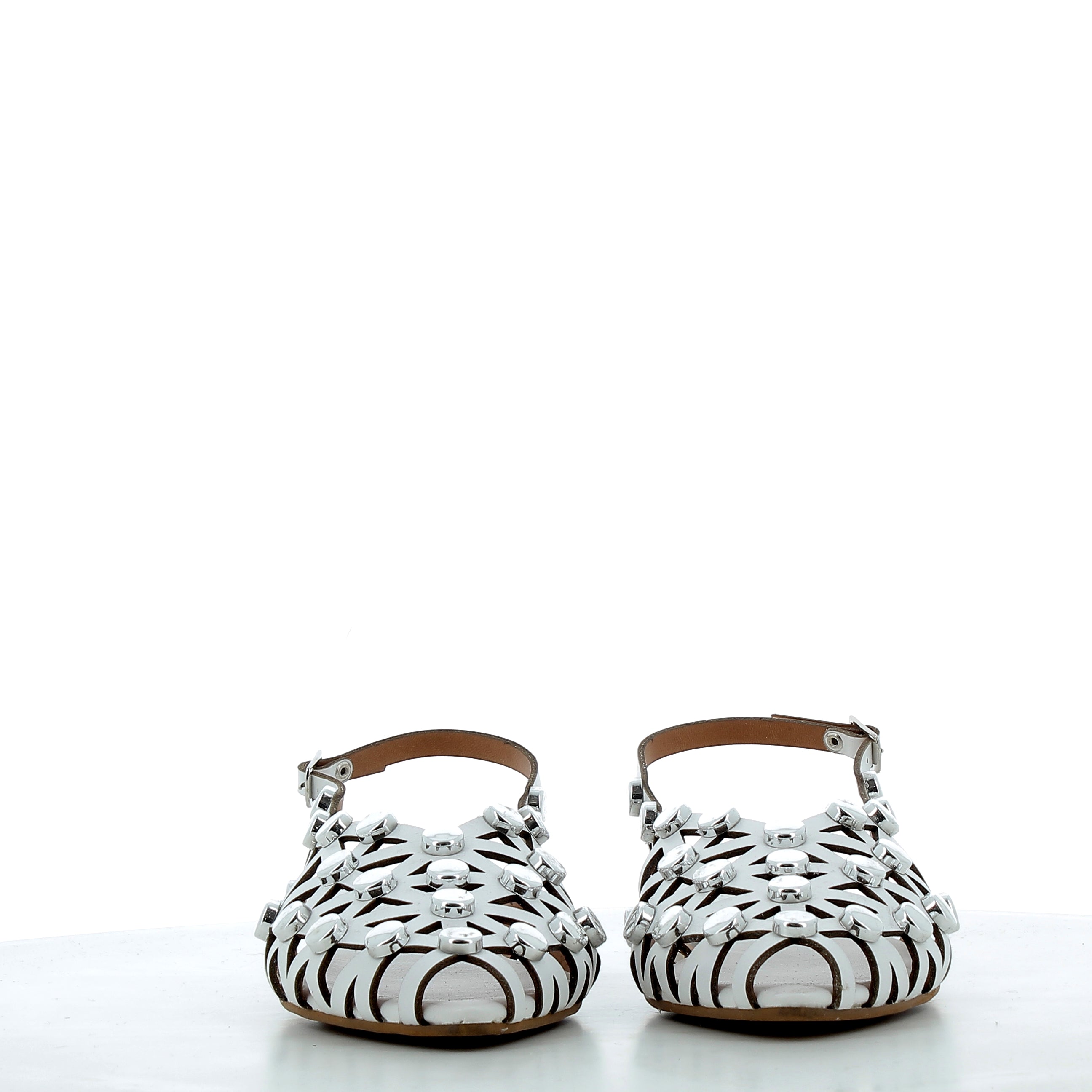 Hodea women's shoes PATTY01MIP25PEL WHITE
