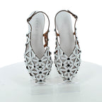 Hodea women's shoes PATTY01MIP25PEL WHITE