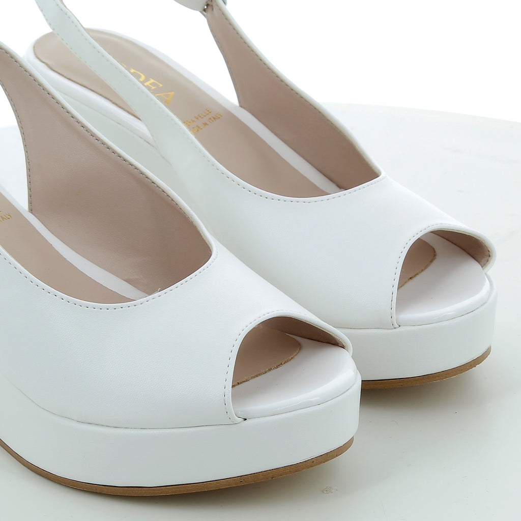 Hodea women's shoes 524MIP25 PEL WHITE 