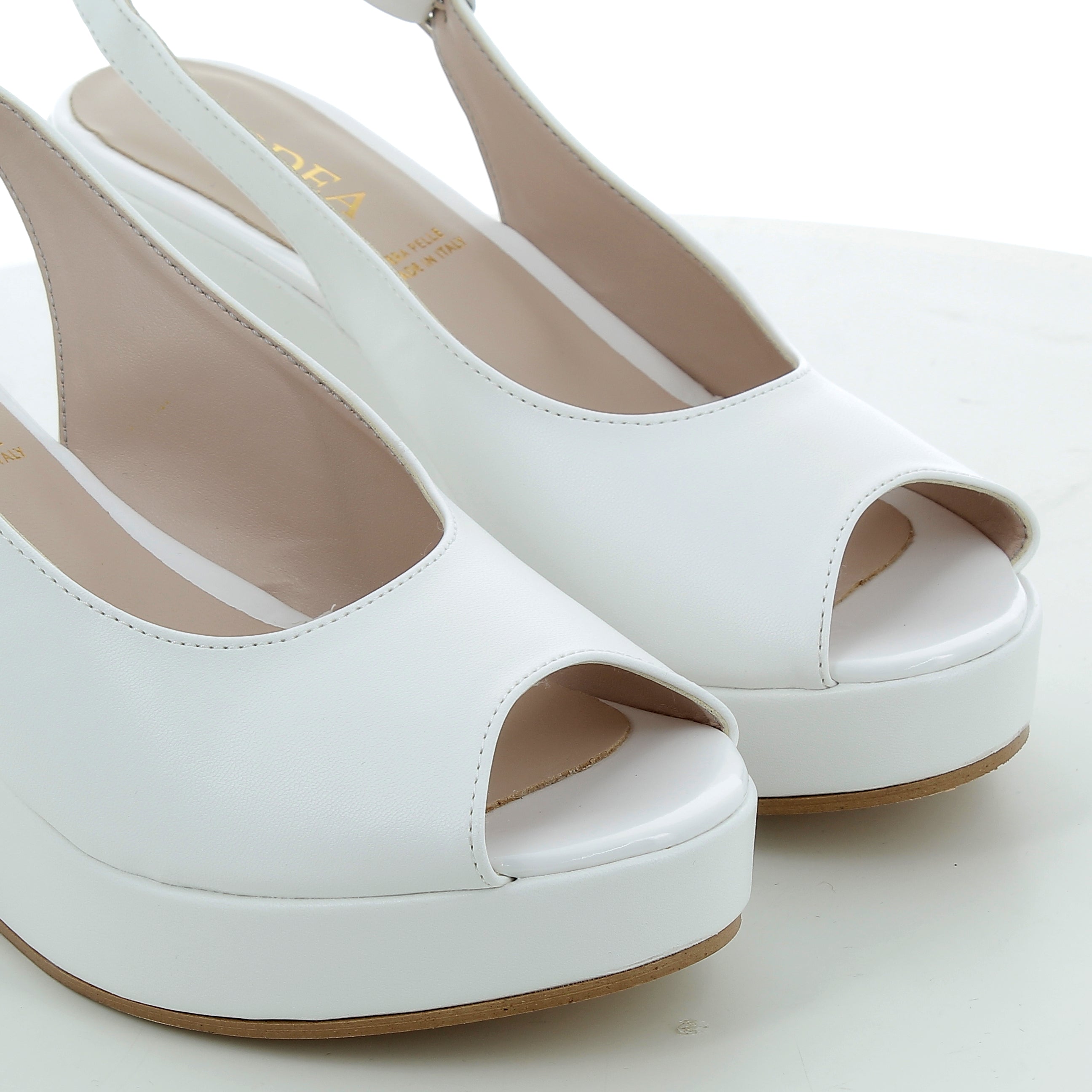 Hodea women's shoes 524MIP25 PEL WHITE 