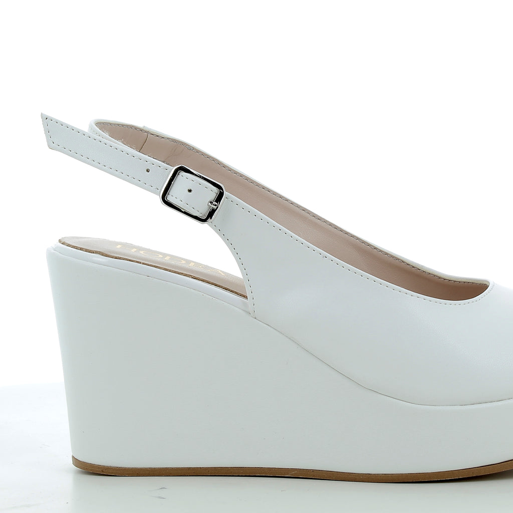 Hodea women's shoes 524MIP25 PEL WHITE 