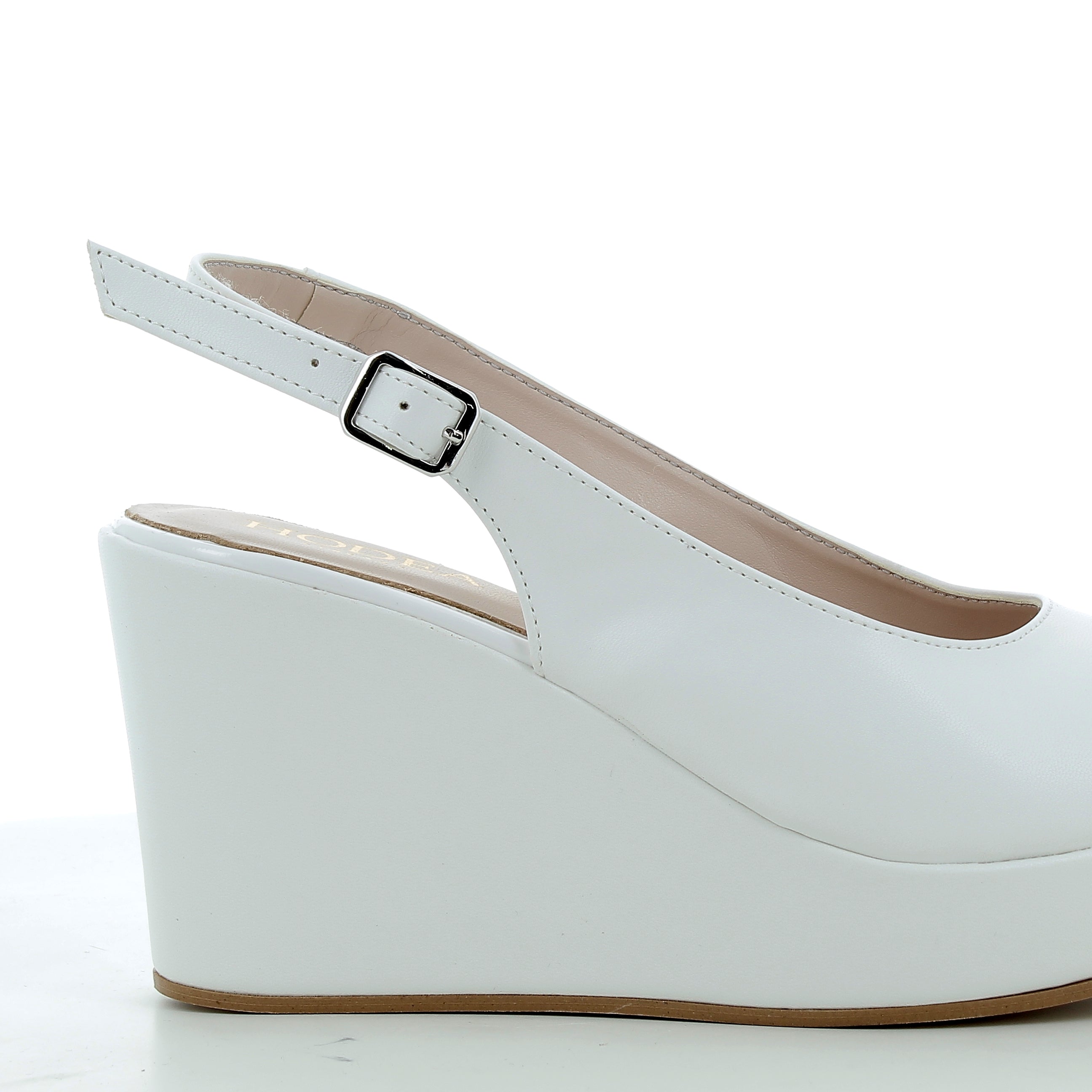 Hodea women's shoes 524MIP25 PEL WHITE 