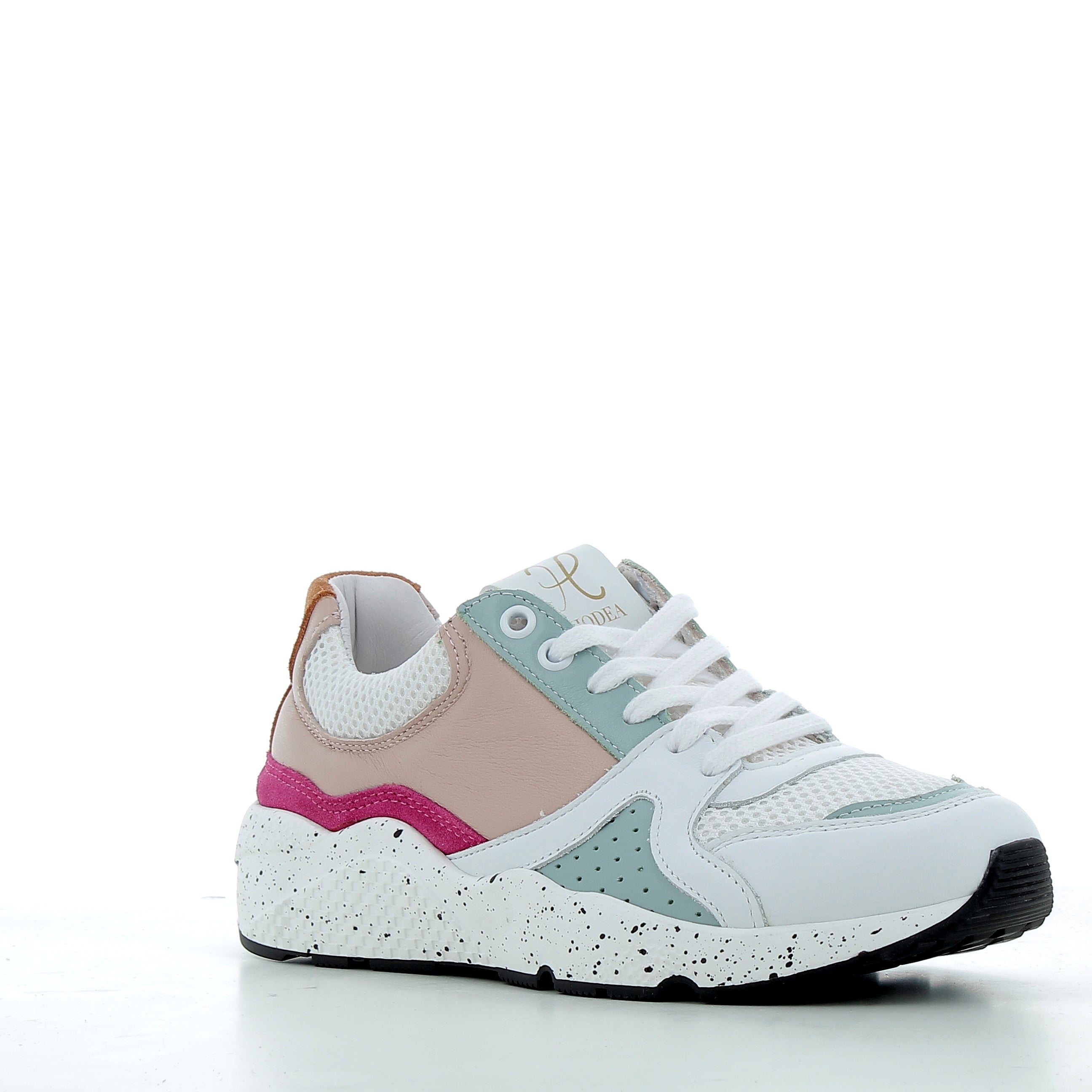 Hodea Sneakers Marika vera pelle Rosa