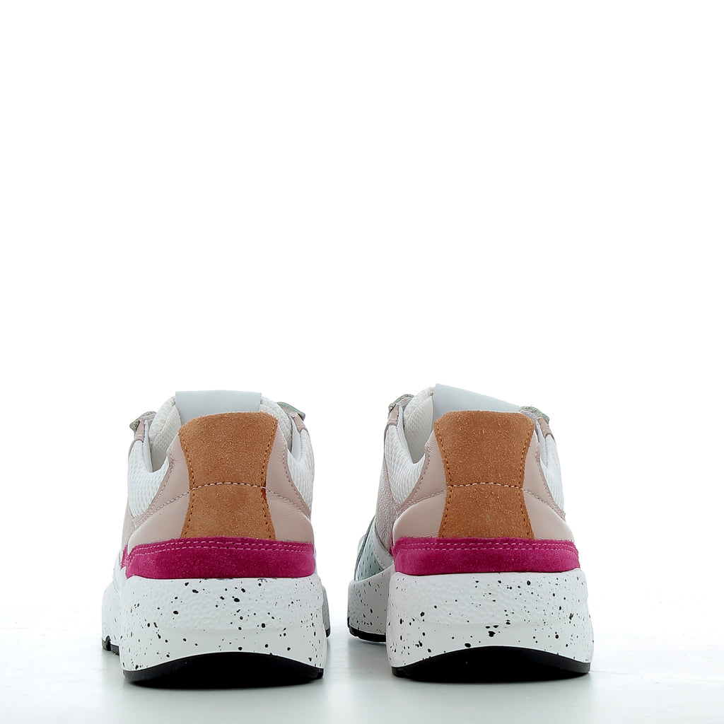 Hodea Sneakers Marika vera pelle Rosa