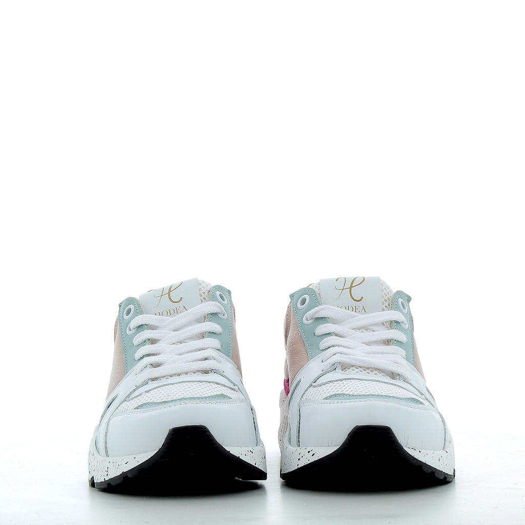 Hodea Sneakers Marika vera pelle Rosa