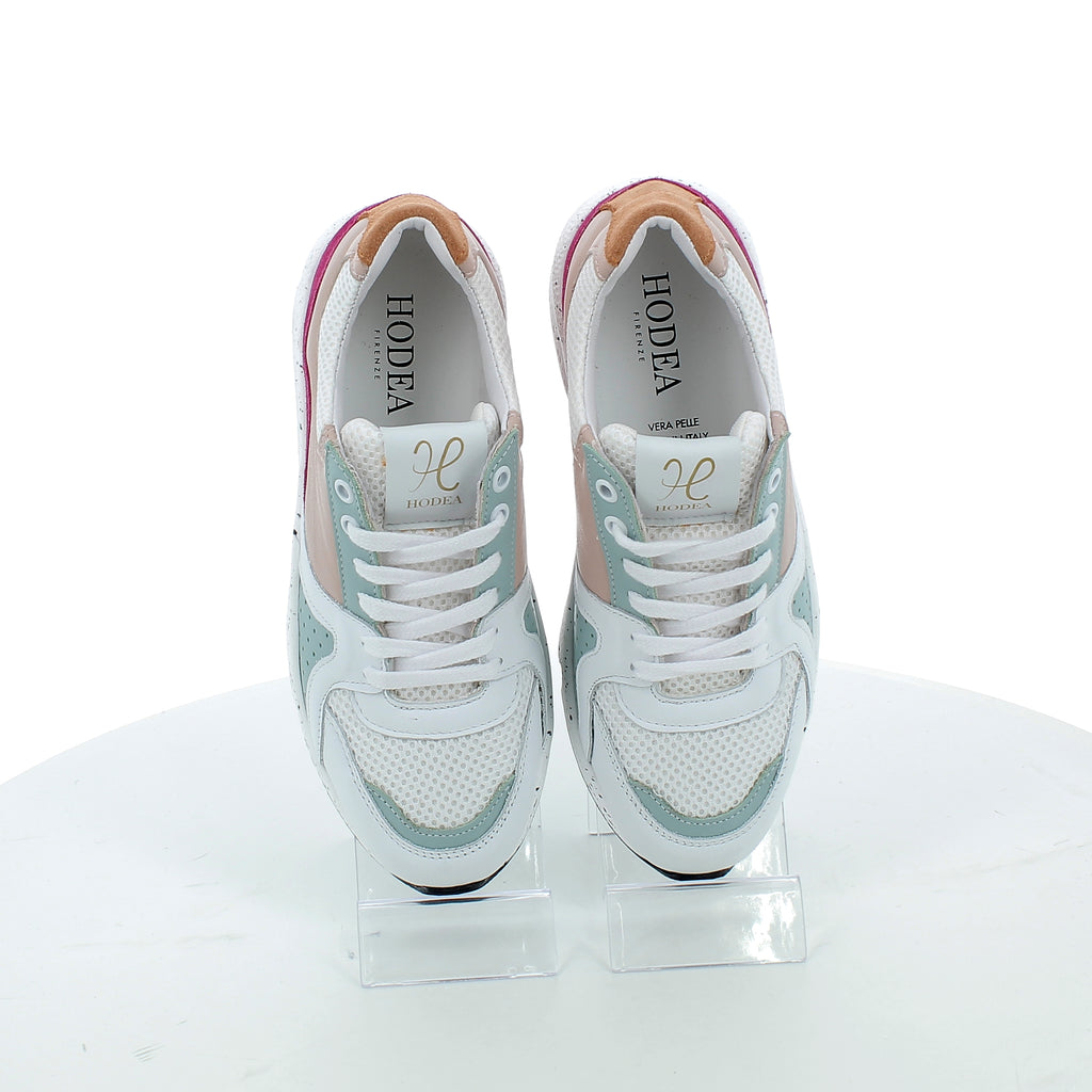 Hodea Sneakers Marika vera pelle Rosa
