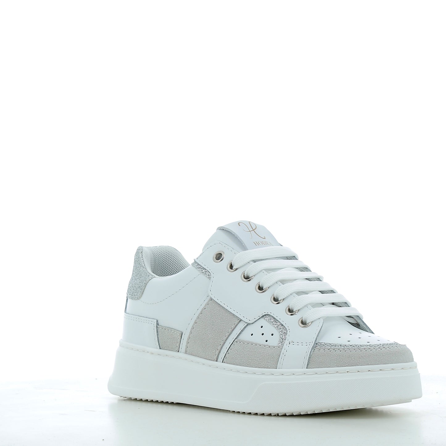 Scarpe Hodea donna DR15BCP25 BIANCO ARGENTO