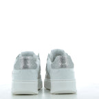 Buty damskie Hodea DR15BCP25 BIAŁO-SREBRNE 