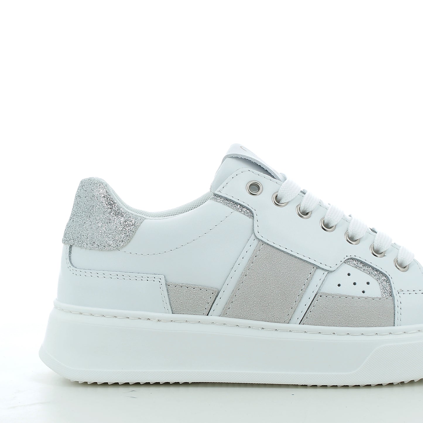 Scarpe Hodea donna DR15BCP25 BIANCO ARGENTO