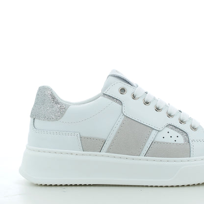 Scarpe Hodea donna DR15BCP25 BIANCO ARGENTO