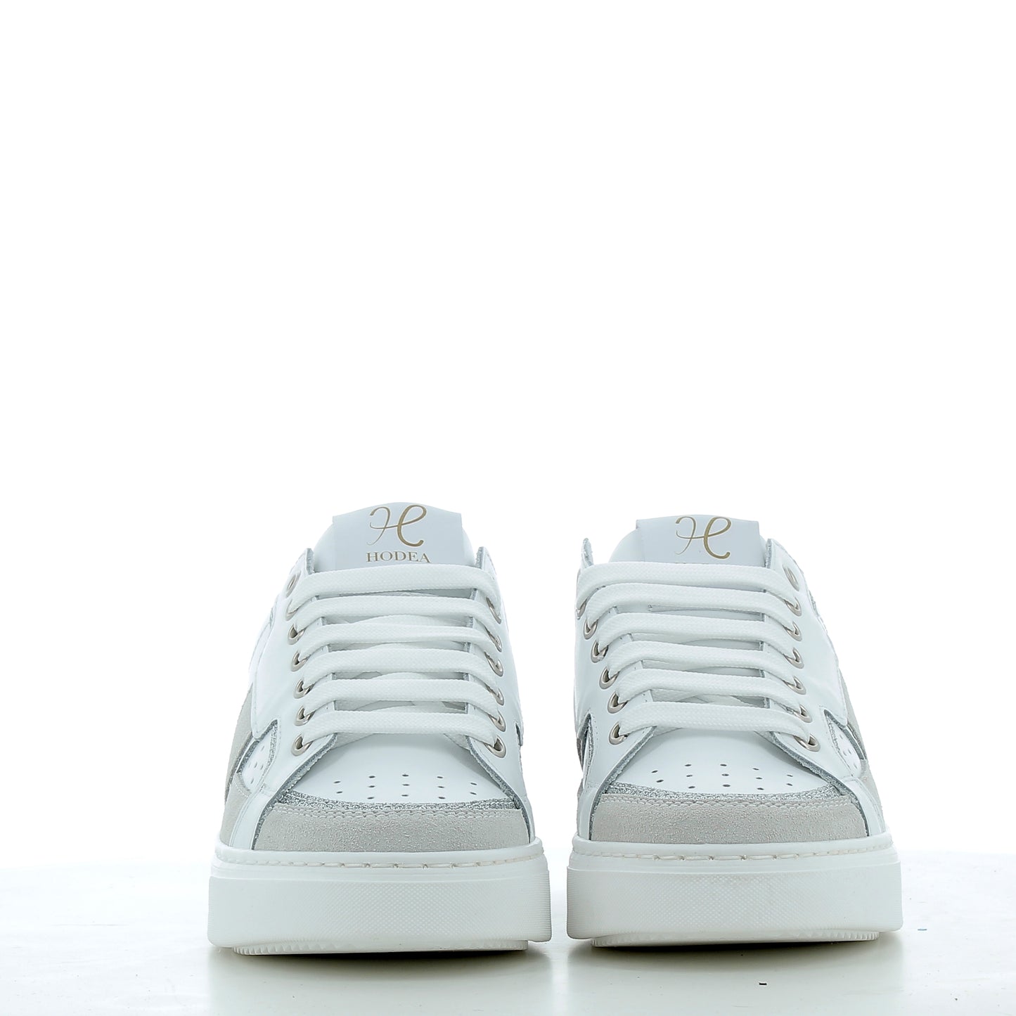 Scarpe Hodea donna DR15BCP25 BIANCO ARGENTO