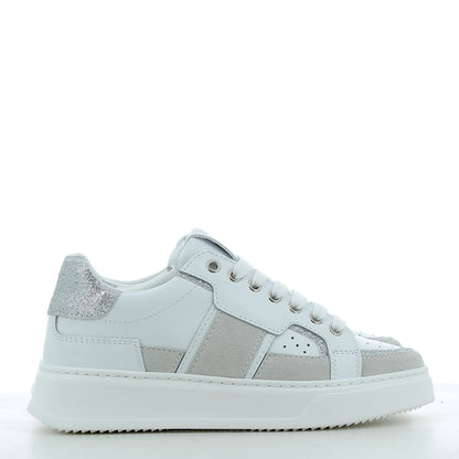 Scarpe Hodea donna DR15BCP25 BIANCO ARGENTO