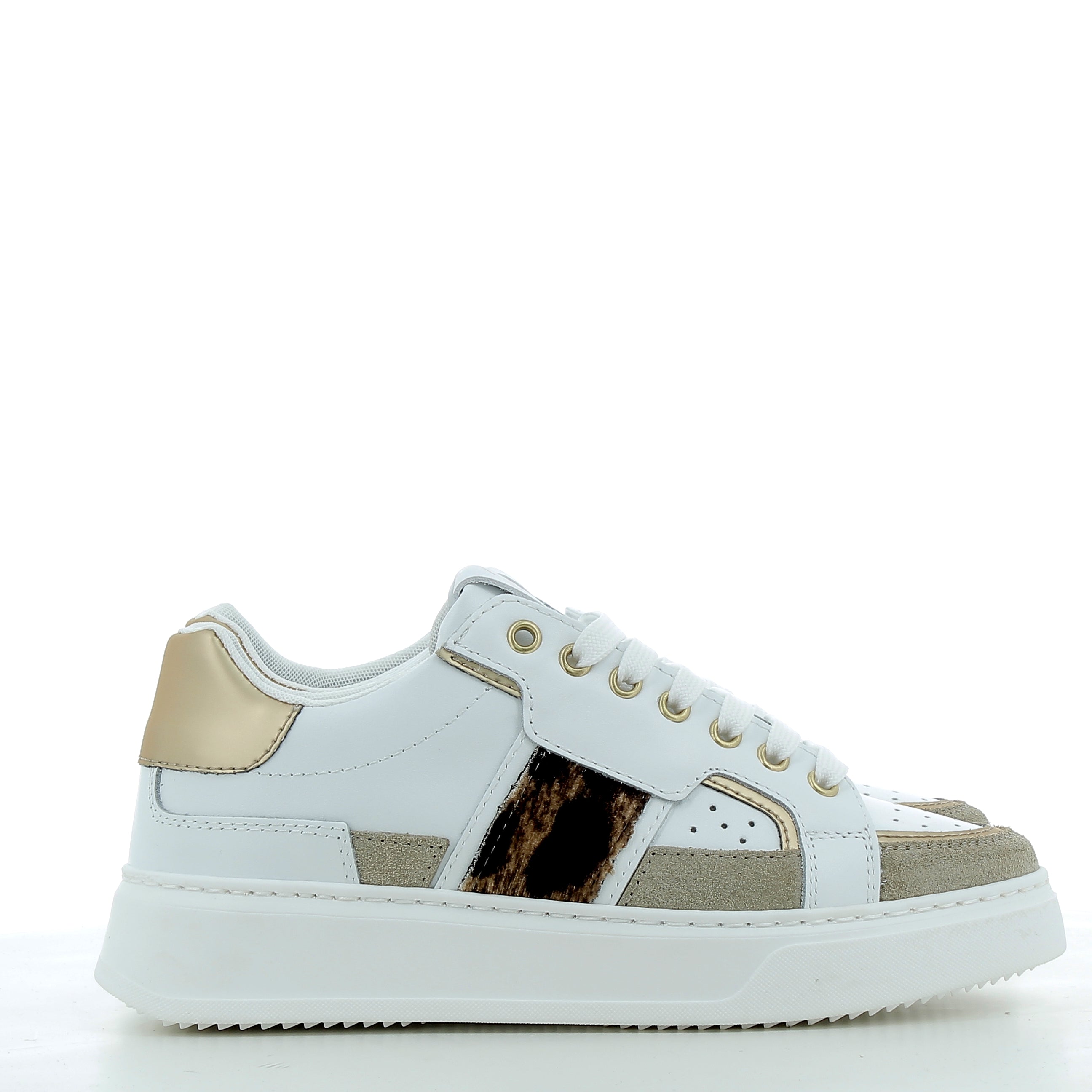 Hodea women's shoes DR15BCP25 MACULAT WHITE 