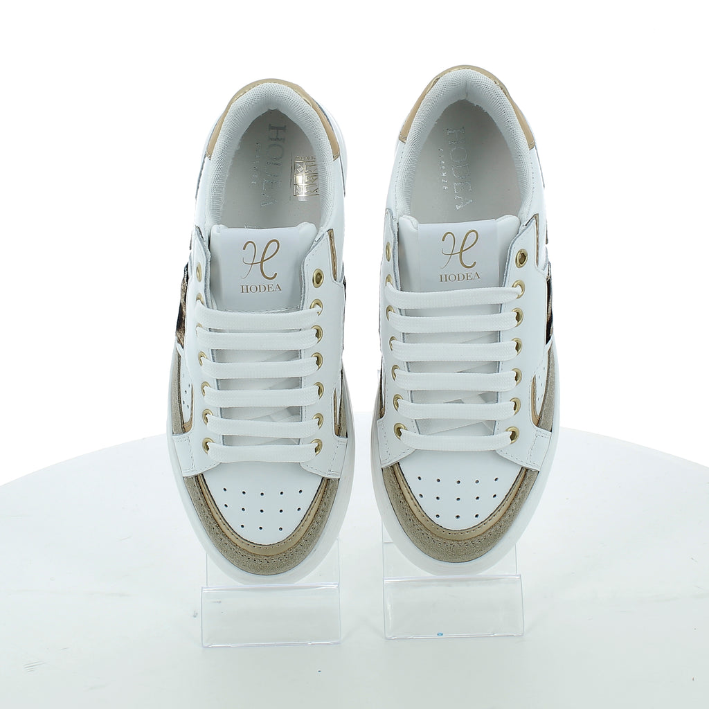 Hodea women's shoes DR15BCP25 MACULAT WHITE 