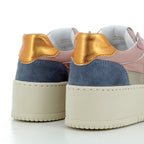 Buty damskie Hodea DB250BCP25 RÓŻOWO-BEŻOWE 