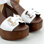 Buty damskie Hodea 58445LRP25 BIAŁE