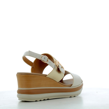 Scarpe Hodea donna 20238LRP25 AVORIO PLATINO