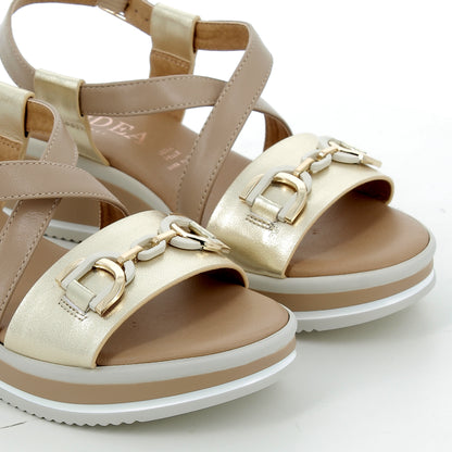 Scarpe Hodea donna 12225LRP25 PLATINO MULTI