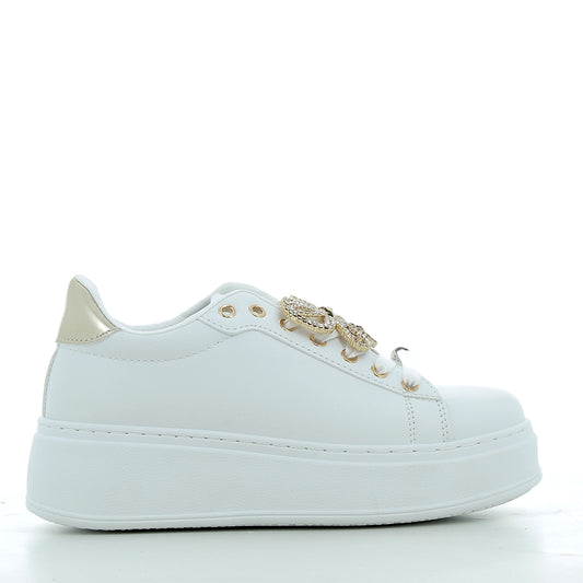 Scarpe Hodea donna N8052XSP25 BIANCO ORO