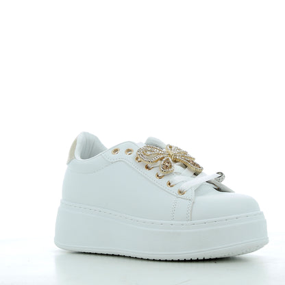 Scarpe Hodea donna N8052XSP25 BIANCO ORO