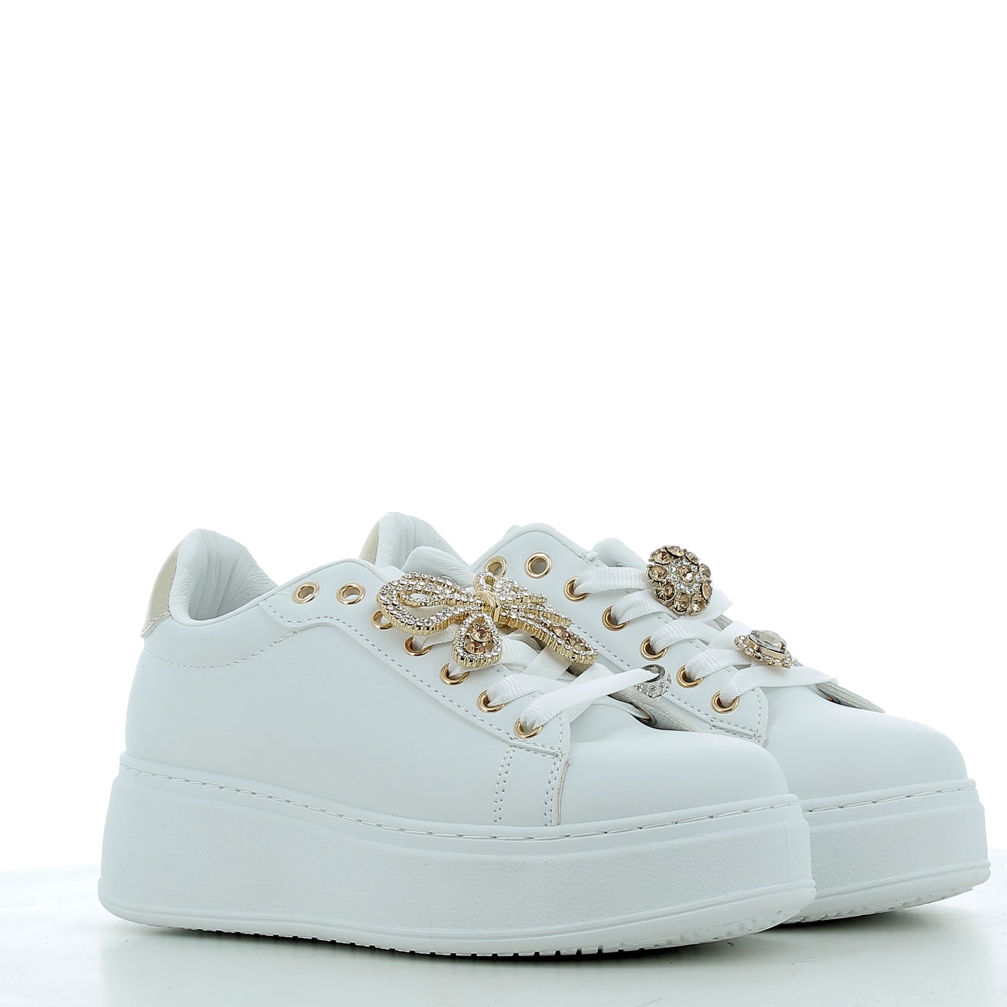 Scarpe Hodea donna N8052XSP25 BIANCO ORO