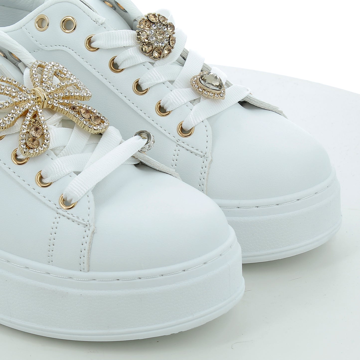 Scarpe Hodea donna N8052XSP25 BIANCO ORO