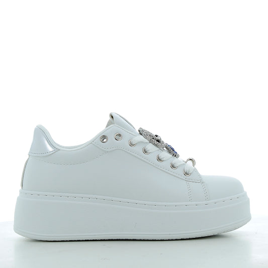 Scarpe Hodea donna N8052XSP25 BIANCO ARGENTO