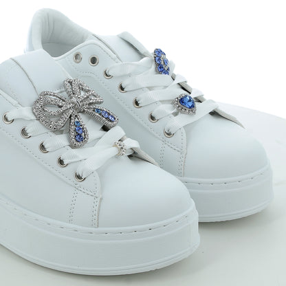 Scarpe Hodea donna N8052XSP25 BIANCO ARGENTO