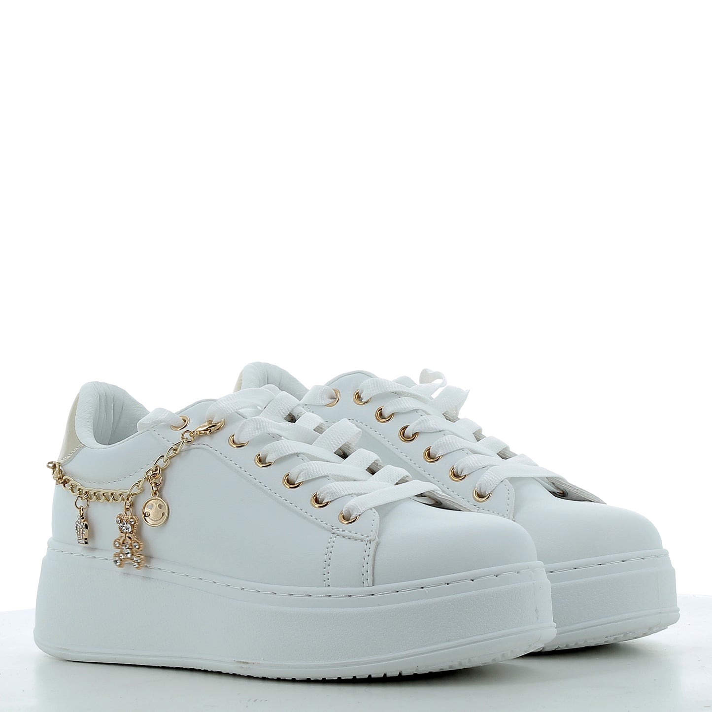 Scarpe Hodea donna N9052XSP25 BIANCO ORO