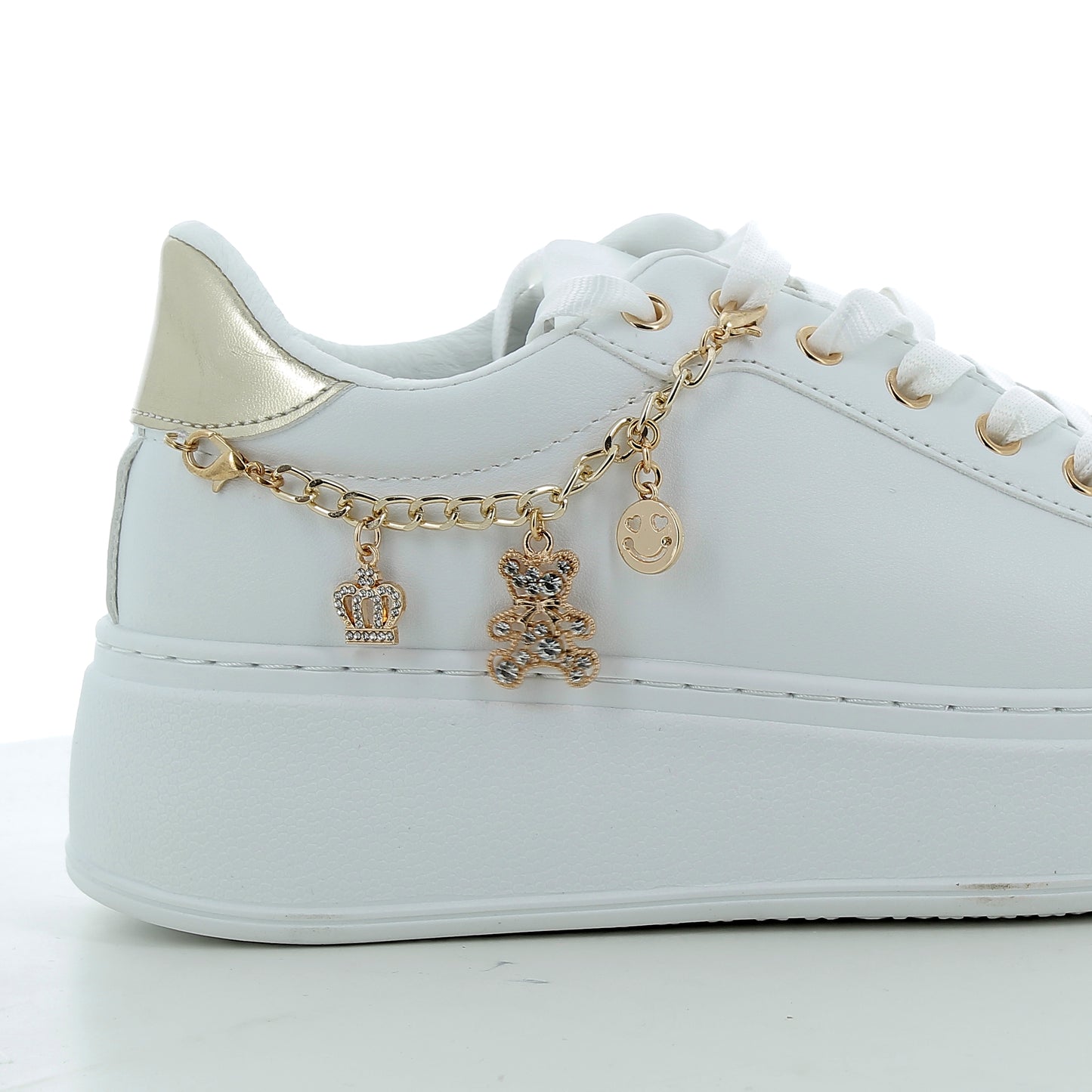 Scarpe Hodea donna N9052XSP25 BIANCO ORO