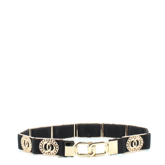 CintureHodea donna ELA04P25 NERO ORO