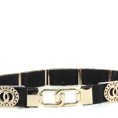 CintureHodea donna ELA04P25 NERO ORO