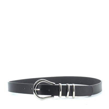 CintureHodea donna SIN04P25 NERO AERGENTO