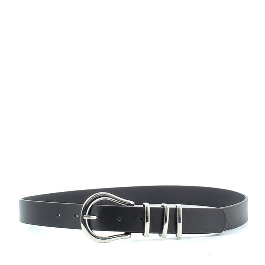 CintureHodea donna SIN04P25 NERO AERGENTO