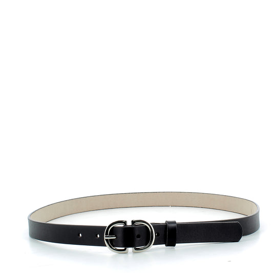 CintureHodea donna PEL02P25 NERO ARGENTO