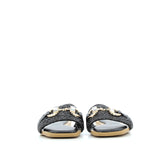 Hodea women's shoes 2520XSP25 RAFFIA BLACK 