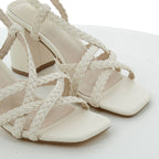 Hodea women's shoes 2587XSP25 CREAM 