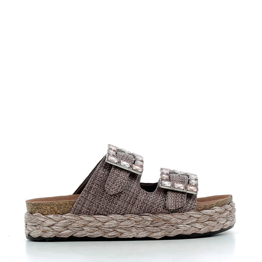 Scarpe Hodea donna 25178XSP25 RAFFIA BRONZO