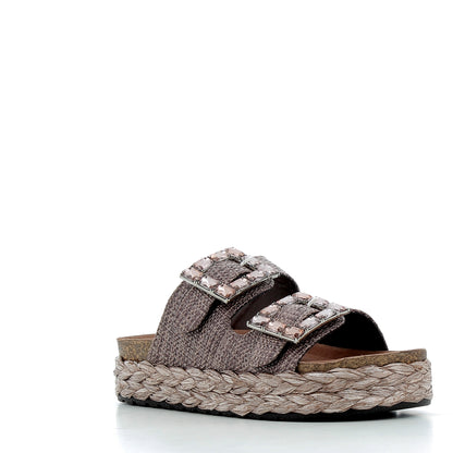 Scarpe Hodea donna 25178XSP25 RAFFIA BRONZO