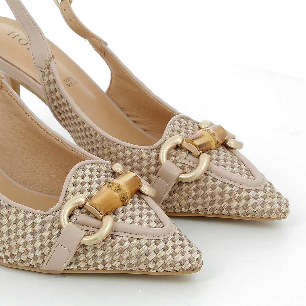 Buty damskie Hodea 6016CSP25 NUDE 