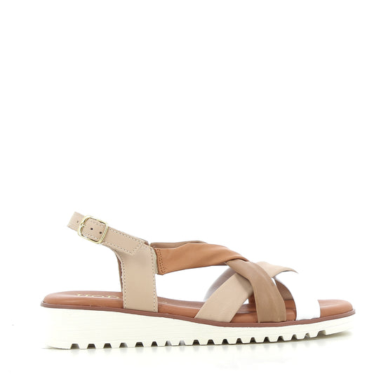 Hodea women's shoes 24A005MKP25 BEIGE