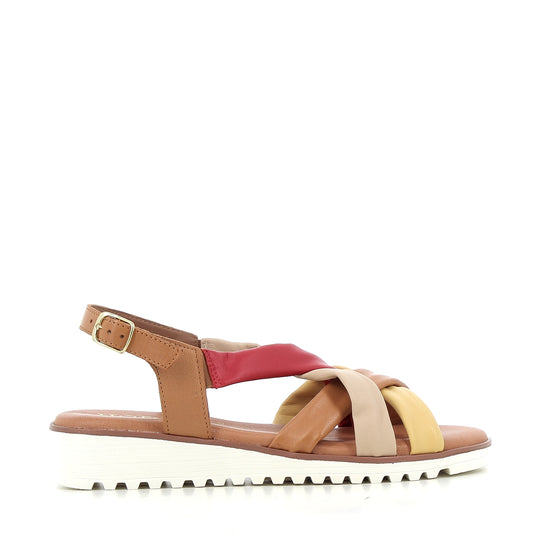 Hodea women's shoes 24A005MKP25 BRANDY