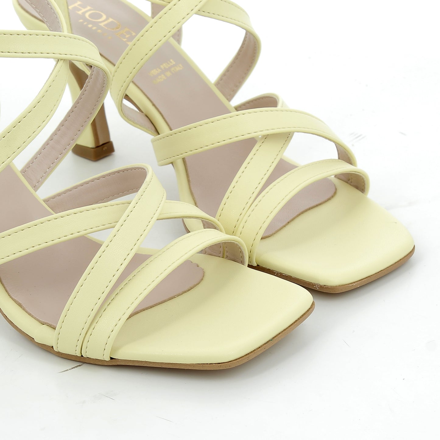 Hodea women's shoes 260MIP25 PEL YELLOW