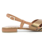 Hodea women's shoes PATTY02MIP25CUOIO LATTE